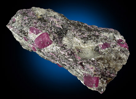 Corundum var. Ruby from Mysuru (formerly Mysore), Karnataka, India