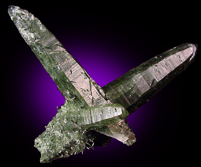 Quartz with Actinolite inclusions from Alchuri, Shigar Valley, Skardu District, Baltistan, Gilgit-Baltistan, Pakistan