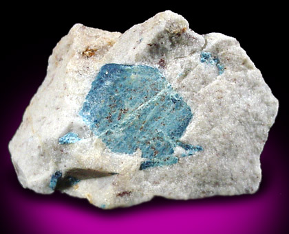 Lazulite from Graves Mountain, Lincoln County, Georgia