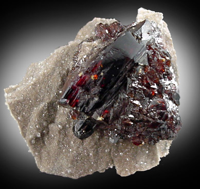 Sphalerite from Tri-State Lead-Zinc Mining District, near Joplin, Jasper County, Missouri