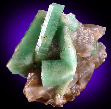 Beryl var. Emerald from Mount Dayakou tungsten mine, 6 km northeast of Mengdong village, Malipo County, Yunnan Province, China