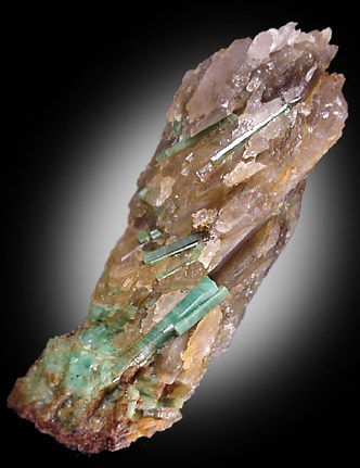 Beryl var. Emerald from Mount Dayakou tungsten mine, 6 km northeast of Mengdong village, Malipo County, Yunnan Province, China