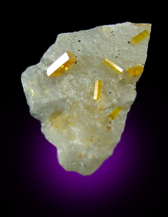 Mimetite from Guatomo Mine, near Tham Thalu, south of Hat Yai, Yala Province, Thailand