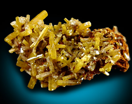 Mimetite from Guatomo Mine, near Tham Thalu, south of Hat Yai, Yala Province, Thailand