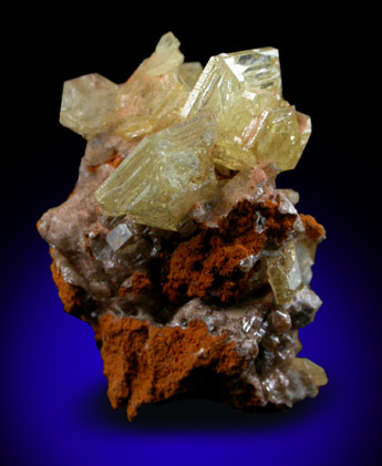 Mimetite from Guatomo Mine, near Tham Thalu, south of Hat Yai, Yala Province, Thailand