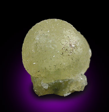 Prehnite from O and G Industries Southbury Quarry, Southbury, New Haven County, Connecticut