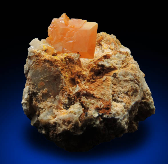 Wulfenite from Red Cloud Mine, Silver District, La Paz County, Arizona