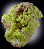 Pyromorphite from Mine des Farges, Ussel, Corrze, France