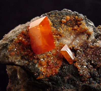 Wulfenite from Red Cloud Mine, Yuma, Arizona