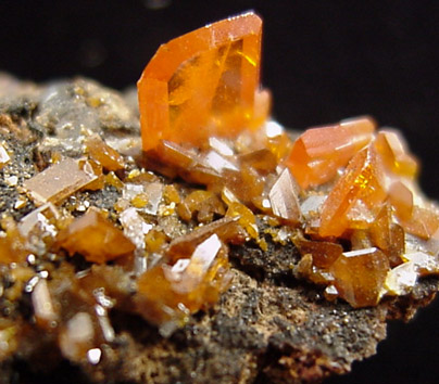 Wulfenite from Red Cloud Mine, Yuma, Arizona