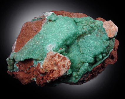 Variscite from Mauldin Mountain, Montgomery County, Arkansas