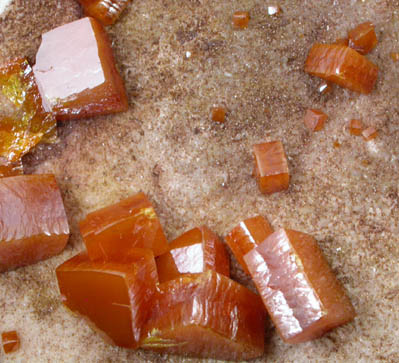 Wulfenite from Ahumada Mine, Sierra Los Lamentos, Chihuahua, Mexico