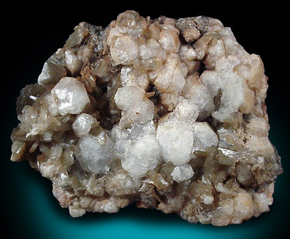 Analcime on Stilbite from Cape Blomidon, Nova Scotia, Canada