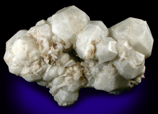 Analcime, Natrolite, Aegirine from Mont Saint-Hilaire, Qubec, Canada