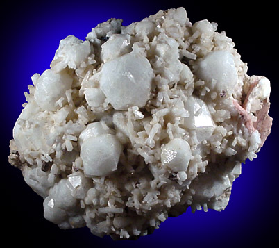 Analcime, Natrolite, Aegirine, Serandite from Mont Saint-Hilaire, Qubec, Canada