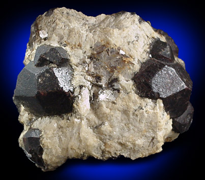 Almandine Garnet from Hedgehog Mountain, Peru, Maine