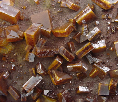 Wulfenite from Ahumada Mine, Los Lamentos, Mexico