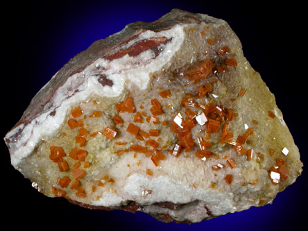 Wulfenite from Ahumada Mine, Sierra de Los Lamentos, Chihuahua, Mexico