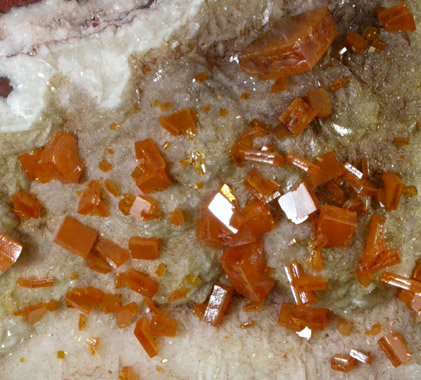 Wulfenite from Ahumada Mine, Sierra de Los Lamentos, Chihuahua, Mexico