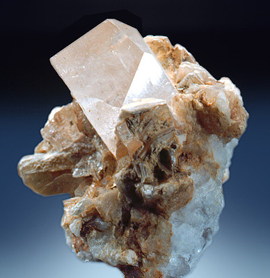 Topaz with Muscovite and Albite from Kunar Province, Afghanistan