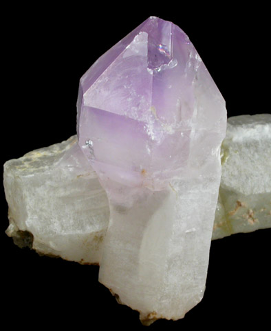 Quartz var. Amethyst Scepter from Deer Hill, Stow, Oxford County, Maine