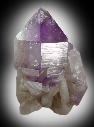 Quartz var. Amethyst from Deer Hill, Stow, Oxford County, Maine