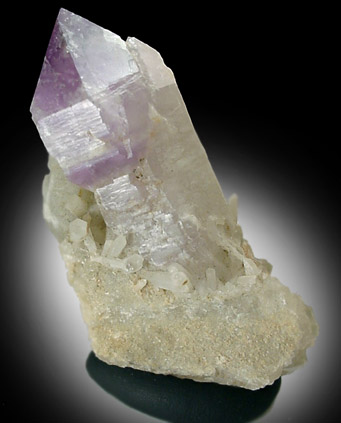 Quartz var. Amethyst Scepter from Deer Hill, Stow, Oxford County, Maine