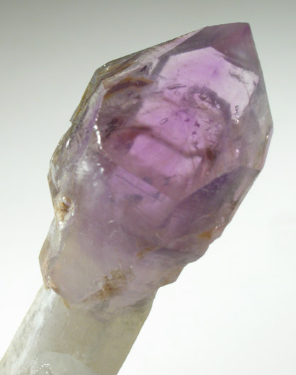 Quartz var. Amethyst Scepter from Deer Hill, Stow, Oxford County, Maine