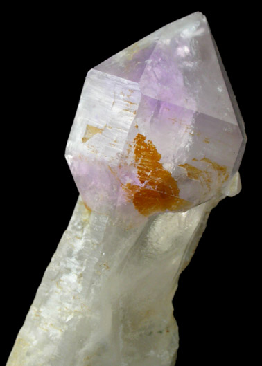 Quartz var. Amethyst Scepter from Deer Hill, Stow, Oxford County, Maine