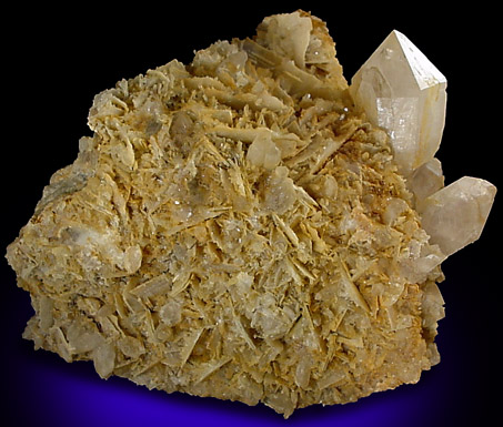 Quartz from Morse Brook, near Screw Augur Falls, Grafton Notch State Park, Andover, Oxford County, Maine