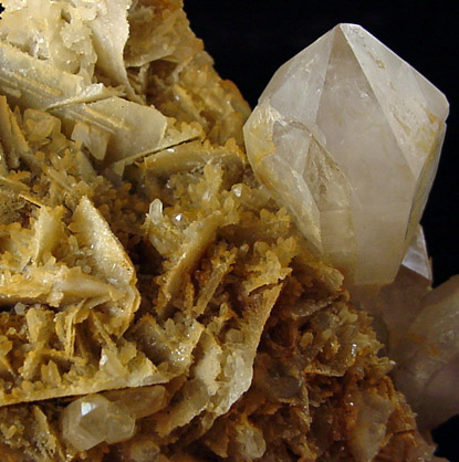 Quartz from Morse Brook, near Screw Augur Falls, Grafton Notch State Park, Andover, Oxford County, Maine