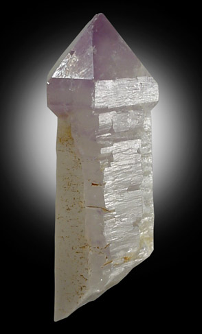 Quartz var. Amethyst Scepter from Deer Hill, Stow, Oxford County, Maine