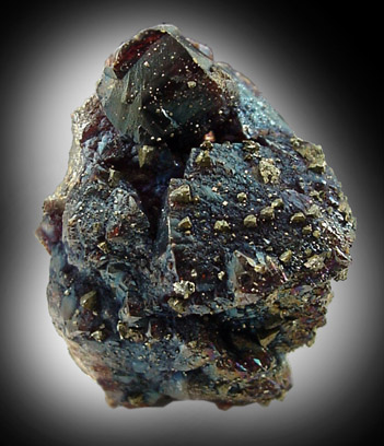 Sphalerite with Chalcopyrite from Mid Continent Mine, Baxter Springs, Kansas
