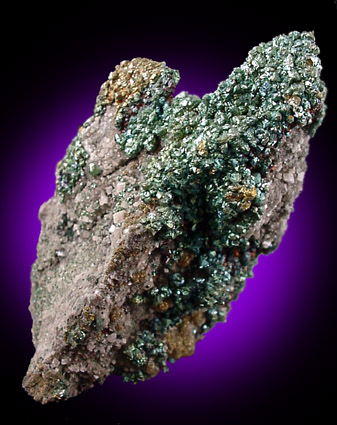Chalcopyrite and Dolomite from St. Joe Lead Mine, Sweetwater, Missouri