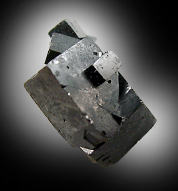 Magnetite, rare cubic crystals from 2500' level, ZCA Mine #4, Balmat, St. Lawrence County, New York