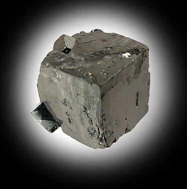 Magnetite, rare cubic crystals from 2500' level, ZCA Mine #4, Balmat, St. Lawrence County, New York