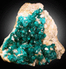 Dioptase from Altyn-Tube, Kazakhstan