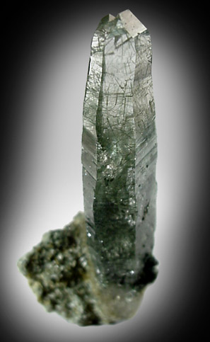 Quartz with Actinolite inclusions from Alchuri, Shigar Valley, Skardu District, Baltistan, Gilgit-Baltistan, Pakistan
