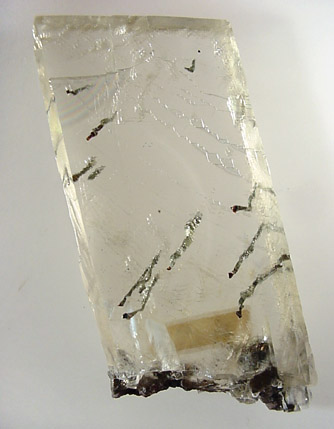 Chalcopyrite in Calcite from Faraday Mine, Bancroft, Ontario, Canada