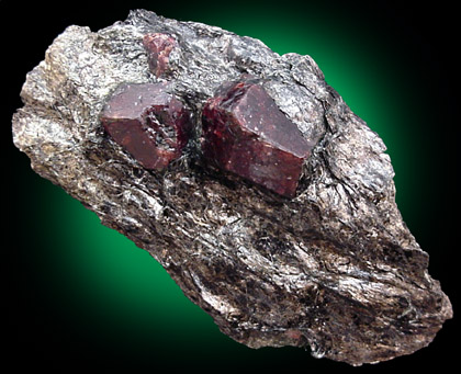 Almandine Garnet from Chisel Lake Mine, Snowlake, Manitoba, Canada