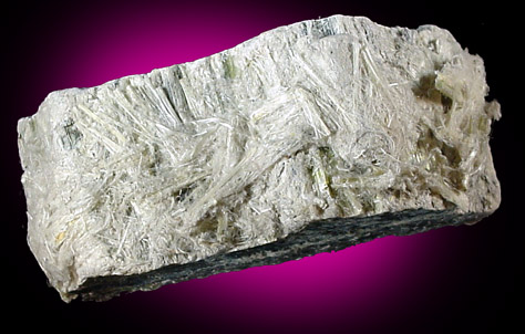 Chrysotile var. Asbestos from Asbestos, Qubec, Canada