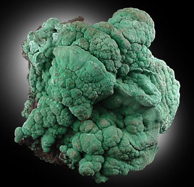 Malachite from Copper Queen Mine, Bisbee, Cochise County, Arizona