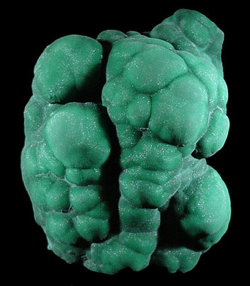 Malachite from Katanga Copperbelt, Democratic Republic of the Congo