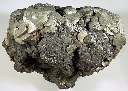 Pyrite with Sphalerite from West Cumberland Iron Mining District, Cumbria, England