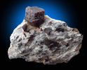 Almandine Garnet from Green's Farm, 750 m. ESE of Roxbury Falls, Roxbury, New Haven County, Connecticut