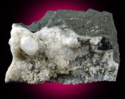 Apophyllite on Datolite from Millington Quarry, Bernards Township, Somerset County, New Jersey