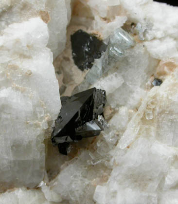 Cassiterite and Apatite from Plumbago Mountain, Newry, Maine