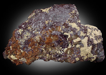 Cuprite and Native Copper from Bisbee, Warren District, Cochise County, Arizona