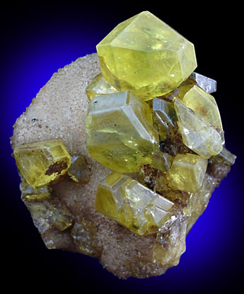 Sulfur from Agrigento District (Girgenti), Sicily, Italy