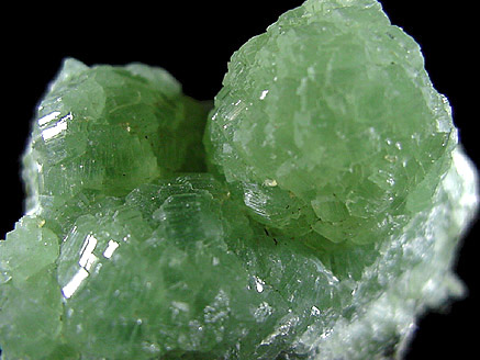 Prehnite from Lane's Quarry, Westfield, Hampden County, Massachusetts